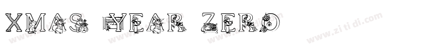 Xmas Year Zero字体转换